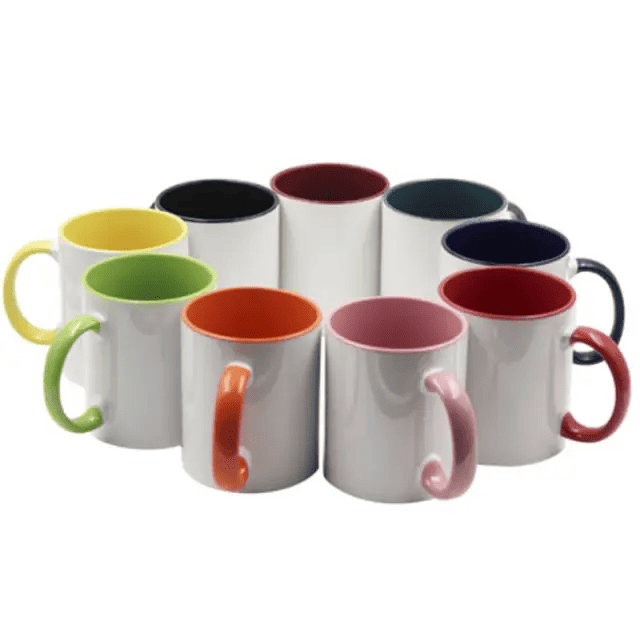 11oz Ceramic Coffee Mug Sublimation Drink Cup Inner (4)