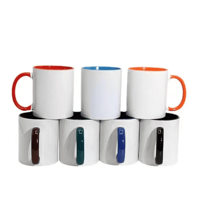 11oz Ceramic Coffee Mug Sublimation Drink Cup Inner