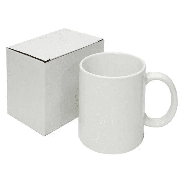 11oz Ceramic Coffee Mugs Sublimation Blank Cup (1)
