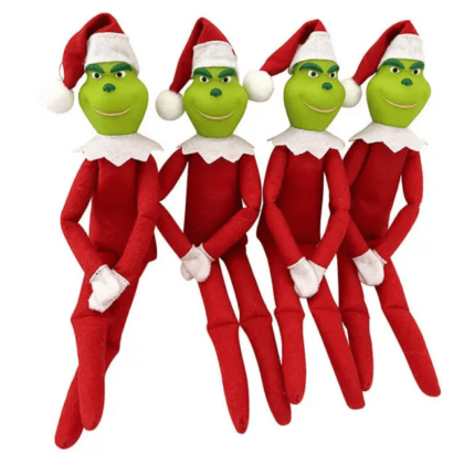 200 Pcs Christmas Grinch Doll Elf Pendant Christmas (2)