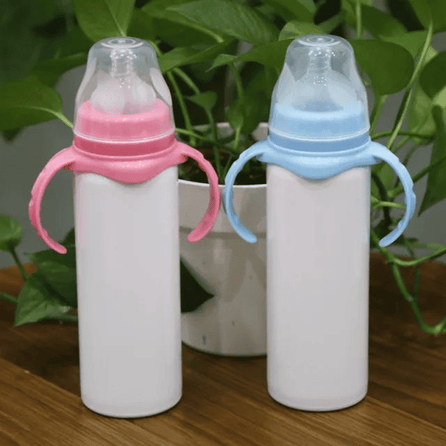 8oz Stainless Steel Sippy Cup Baby Feeding (2)