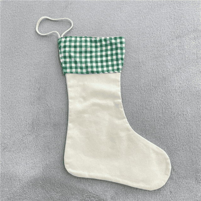 Blank Sublimation Christmas Sock Bag Stocking (1)