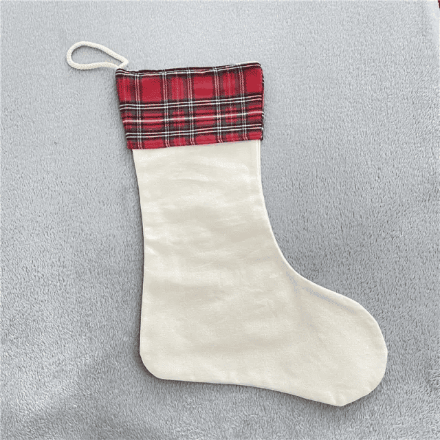 Blank Sublimation Christmas Sock Bag Stocking (3)