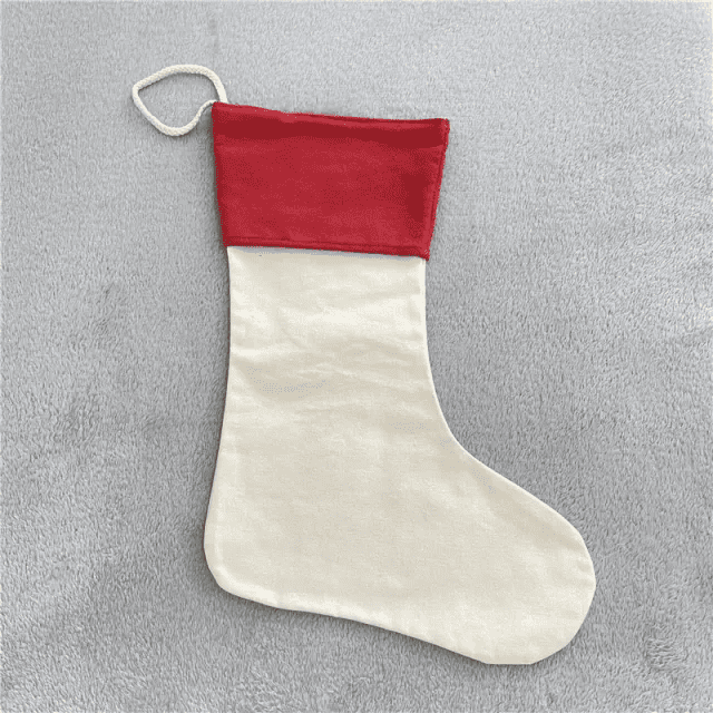 Blank Sublimation Christmas Sock Bag Stocking (5)