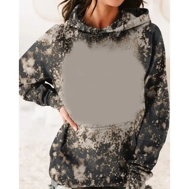 Style A Sublimation Blank Hoodies Tie Dye Pullover_ (1)