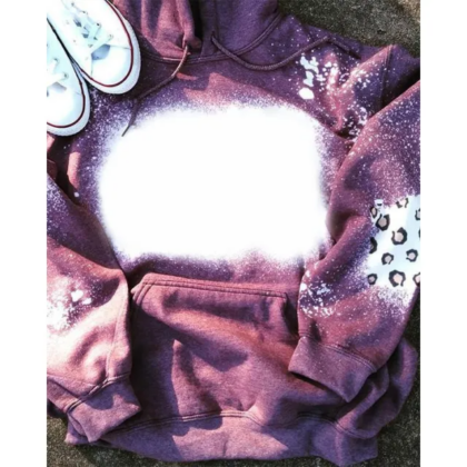 Style B Sublimation Blank Hoodies Tie Dye Pullover_
