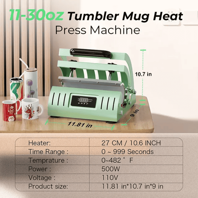 Tumbler Heat Press Machine 110V Easy to Operate_yyt 8