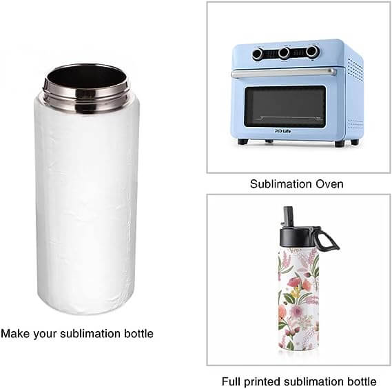 18/22/32 oz Double Wall Stainless Steel Sublimation Tumbler Bulk Water Bottles