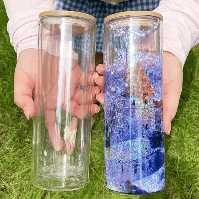 20oz Double Wall Glass Bottle Can for DIY1