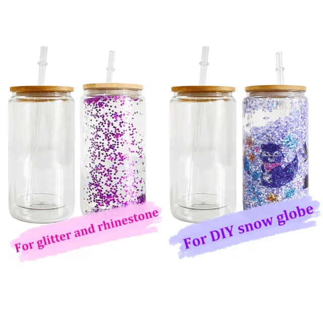 12oz Double Wall Glass Tumbler Pre-Drilled7
