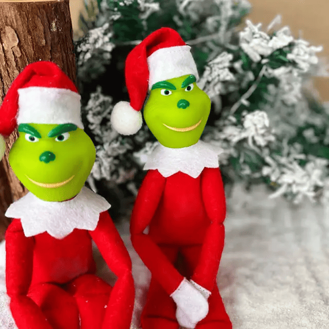 200 Pcs Christmas Grinch Doll Elf Pendant Christmas2