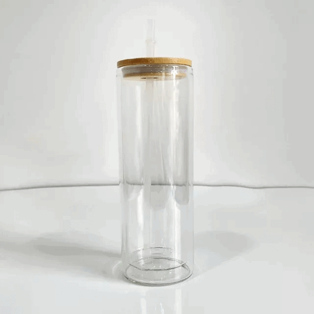 20oz Double Wall Glass Bottle Can for DIY4