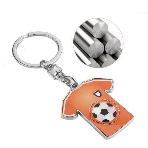Sublimation Blank Keychain football clothing shaped pendant