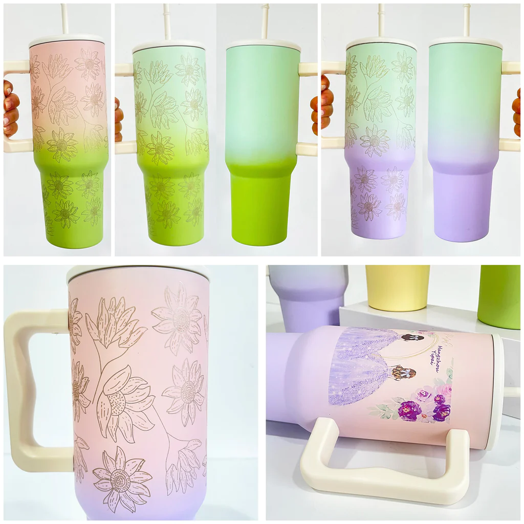 40oz ombre Stanley Tumblers #foryoupage #boutique #731designs