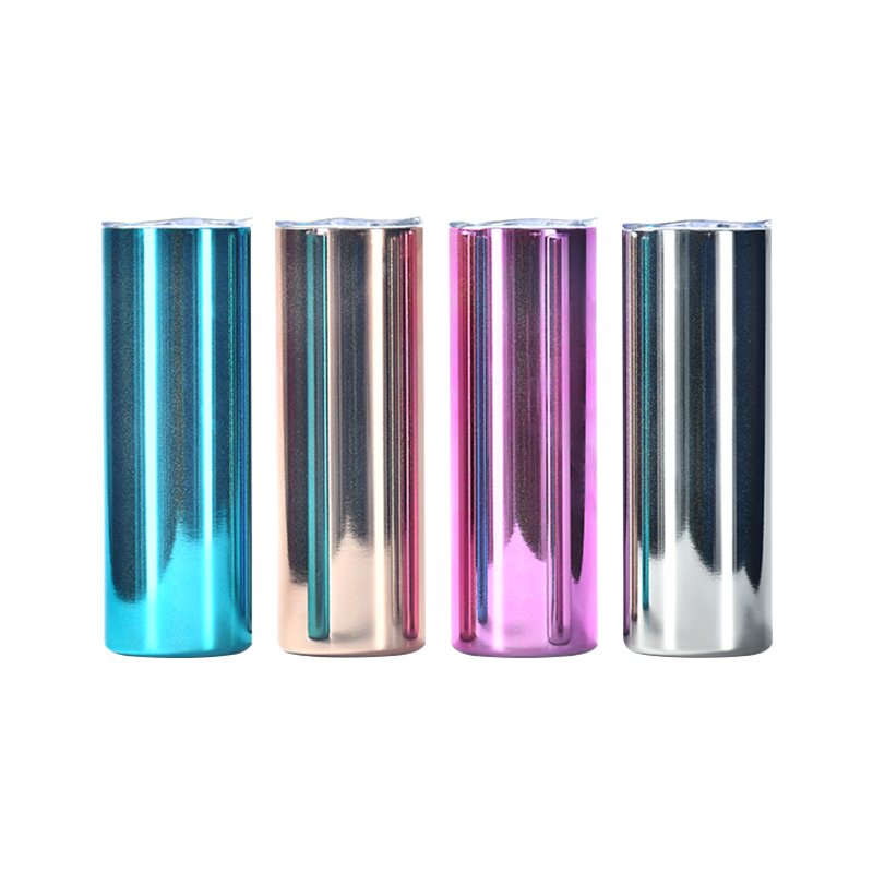 Stainless Steel Sublimation Magic Mirror Tumbler