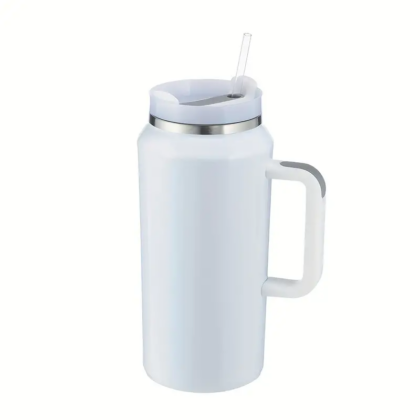 64oz Tumbler With Handle Lid And Straw